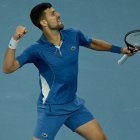 Novak Djokovic tuvo un cruce de palabras luego de la victoria ante Popyrin
