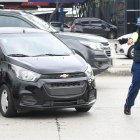 Varios de los carros retenidos por el ente no tenían placas.