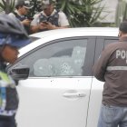 Más de 20 detonaciones se dieron contra el vehículo del fiscal que iba rumbo a una audiencia en el norte de Guayaquil.