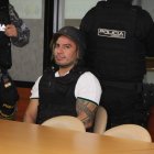 Daniel Salcedo en el edificio de la Corte Nacional de Justicia.