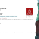 El documento, con fecha de publicación del 11 de enero de 2024, califica a Jordán como "peligroso" y "propenso a la evasión".