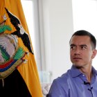 El presidente de la República, Daniel Noboa,