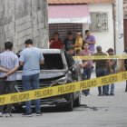 Evidencia. El carro que se usó para asesinar al fiscal Suárez fue incinerado. Fue cono armas largas y cortas.