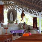 El santuario de Olón tiene programas de beneficiencia para jóvenes de la calle.