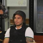 Daniel Salcedo tras ser extraditado de Panamá.