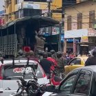 Los militares se encuentran en la urbe reforzando la seguridad.
