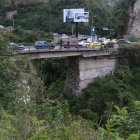 se realizará un cierre total en el área de influencia de la zona del puente vehicular de Guápulo, en la avenida de Los Conquistadores.