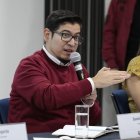 El ministro de Educación, Daniel Calderón.