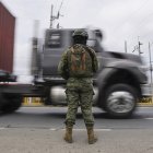 Foto de archivo de los operativos de seguridad que se realizan en Ecuador por la ola de violencia