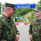 El ministro de Defensa colombiano, Iván Velásquez visitó este martes el puesto fronterizo con Ecuador de Mataje, que abrirá "próximamente", informaron las autoridades.
