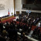 Vista general de la sede del Congreso chileno, en Valparaíso (Chile).