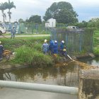 Rotura. El daño de la tubería ocurrió el pasado viernes 19 de enero.