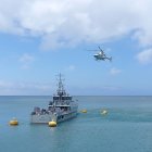 La cooperación entre la guardia costera de Estados Unidos y la Armada de Ecuador fue revisada en el plano jurídico.