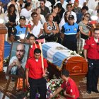 Velorio del alcalde de Manta, Agustín Intriago.