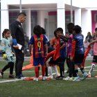 Niños de varias provincias llegaron al complejo Valle de los Sueños con la meta de ser parte de las divisiones formativas de Independiente del Valle.