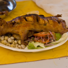 El cuy asado es uno de los platos típicos de Cuenca.
