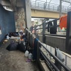 Todo el paso era ocupado como dormitorio por dos personas que, además, tenían problemas de consumo de sustancias.