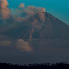 Imagen de archivo del volcán Sangay.