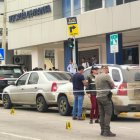 La zona fue acordonada tras el trágico hecho.