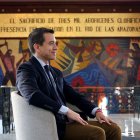 El presidente repitió la frase en una entrevista desde el Palacion de Carondelet.