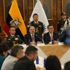 Asamblea. El presidente de la Asamblea Nacional, Henry Kronfle, mantuvo ayer un conservatorio con la prensa.