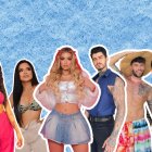 Andreína Bravo y sus compañeros de "Soy el mejor".