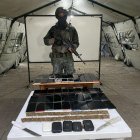 Parte del material que encontraron las autoridades.