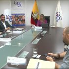 La veeduría a las cárceles fue apoyada por los consejeros Augusto Verduga y Yadira Saltos.