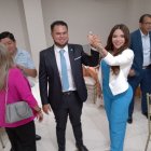 El presidente junto a la vocal Mafer Vargas alcadesa de Simón Bolívar