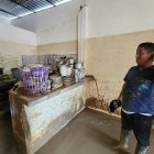 Acciones. La jornada de ayer se caracterizó por rescatar los enseres.