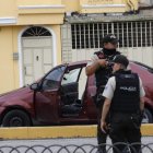 La persecución terminó en la avenida Domingo Comín