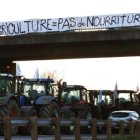 Se llevaron protestas en Ableiges, Francia, el pasado 25 de enero de 2024.