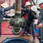 la nueva perforación busca unos 5.000 barriles de petróleo al día.