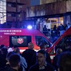 Violencia en el exterior de un estadio en el fútbol de Portugal