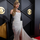Taylor Swift en los premios Grammy este 4 de febrero de 2024 en Los Angeles, California.