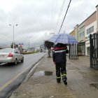Cuenca registra tercer día de lluvias este lunes 5 de febrero.