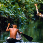 Extensa área de inestabilidad atmosférica asociada a lluvias y tormentas eléctricas se presenta en la zona central de la Amazonía.