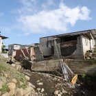 La vivienda se derrumbó durante la noche