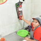 Prevención. Tras el incendio de 2022, se hizo un fuerte trabajo con los comerciantes en el uso de extintores y la creación de brigadas para emergencias.