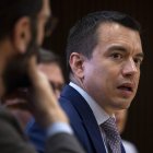 El presidente de Ecuador, Daniel Noboa, en una fotografía de archivo.