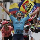 Harold Tejada consiguió su primer victoria con un equipo World Tour.