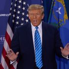 Donald Trump, expresidente de Estados Unidos, en una de sus recientes apariciones en la campaña por la primarias.