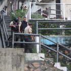 Personal policial llegó la mañana de este 9 de enero al lugar.