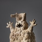 Una de las obras de la muestra de Enrique Vásconez