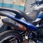 Hecho. Esta motocicleta es parte de las evidencias halladas.