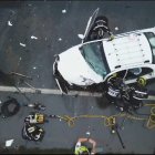 Cuatro personas resultaron heridas en este siniestro.