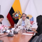 El asambleísta correísta Fernando Cedeño, presidente de la Comisión de Justicia y Estructura del Estado