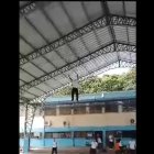 Escena. El hecho ocurrió el jueves 8 de febrero.