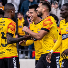 Jugadores de Barcelona SC.