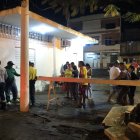 En este lugar Arnold esperaba a su progenitor cuando lo mataron.